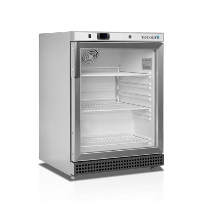 UR 200 SG | Inox glass door cooler