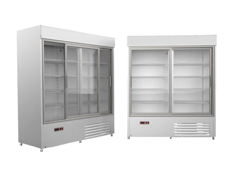 SCH-1-2/800 WESTA | Vitrínová chladnička s posuvnými dverami
