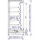 MODUS 1.25/0.9 | Refrigerated wall cabinet (without aggregate) D