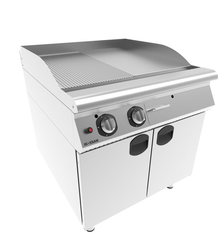 9IG 22 - Gas grill, 1/2 plain - 1/2 ribbed griller surwoodence
