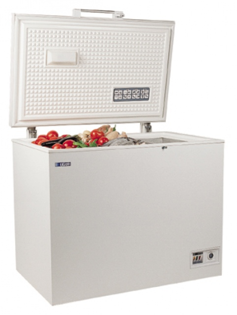 KH-CF360 BK (UDD 360 BK) | Chest freezer with solid top door
