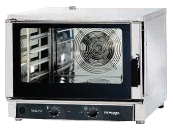 FEM04NEMIDVH2O - Mechanical convection oven with water injection system 4 GN 1/1