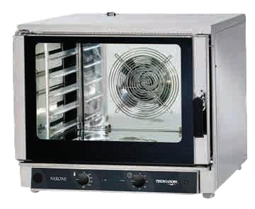 FEM05NEMIDVH2O - Mechanical convection oven with water injection system 5 GN 1/1