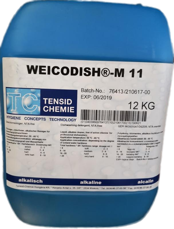 WEICODISH-M 11 | Alkalický čistiaci prostriedok bez chlóru