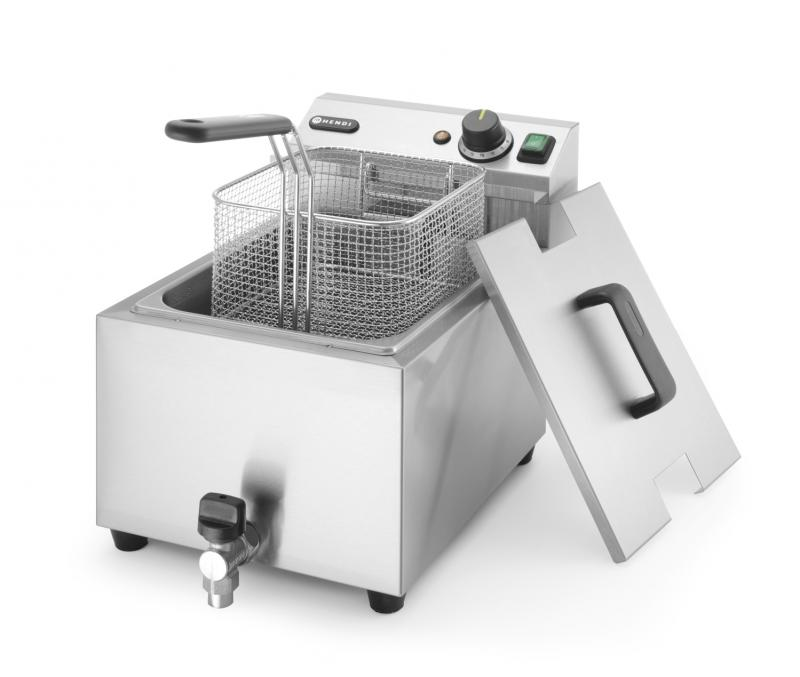 209202 | Deep fryer mastercook with drain tap 8L