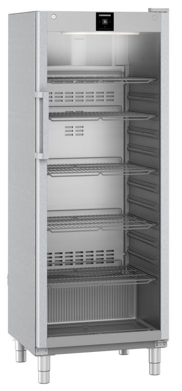 Liebherr FRFCvg 6511 Perfection | Nerezová chladnička s presklenými dverami, GN 2/1