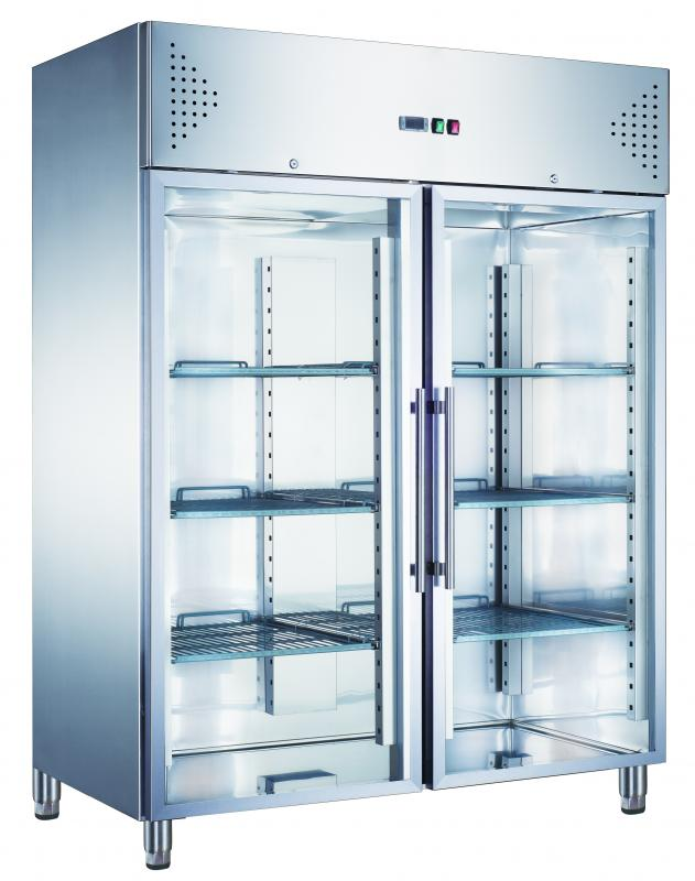 KH-GN1410BTG | Glass door freezer