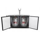 BKZG1269N | Chladič piva s výčapným stojanom pre 2 x 50L sudy