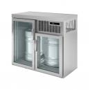 BGKDC2 | Barrel cooler with 2 glass doors