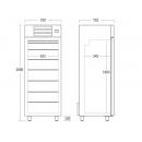 GUF600W | Freezer with solid door