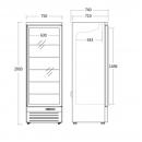 DC614BB | Display cooler