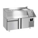 BGKF150#SBBGKF11 | Bar cooling table with 1 door and 1 drawer