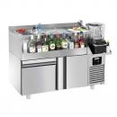 BGKF150#SBBGKF11 | Bar cooling table with 1 door and 1 drawer