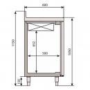 BGI156H Premium Plus | Bar & beverage cooling table