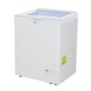 GCFC100 | Chest Freezer with glass lid and two flexible wire baskets - white/white