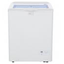 GCFC100 | Chest Freezer with glass lid and two flexible wire baskets - white/white