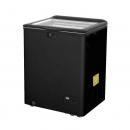 GCFC100 | Chest Freezer with glass lid and two flexible wire baskets - black/black