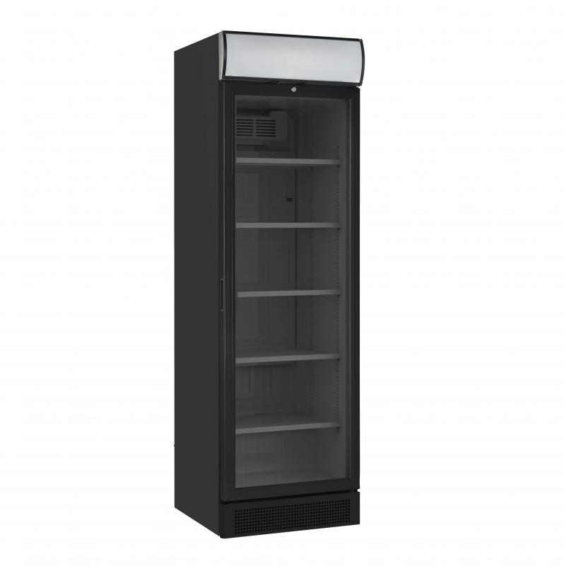 KH-VC374 GDCAL-BLACK | Glass door cooler - black