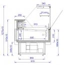 AMIS 1.25 | Refrigerated counter plug-in (S)