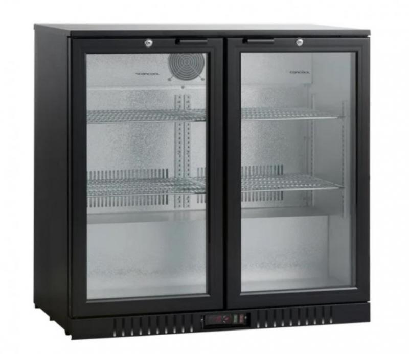 BB211HBA | Two-door back bar display cooler