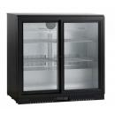 BB211SLBB | Two-door refrigerator with sliding glass doors
