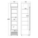DCC159BD | Glass door cooler