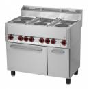 SPT 90 ELS - Electric range with 6 plates and oven