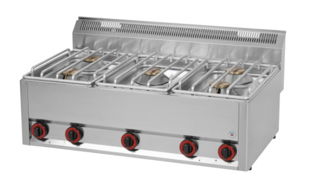 SP 90/5 GLS - Gas range with 5 burners