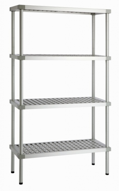 600x500x1800 | Aluminum stands with polyethylene shelf